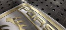 Skilt / Emblem Porsche Logo 48x60cm thumbnail